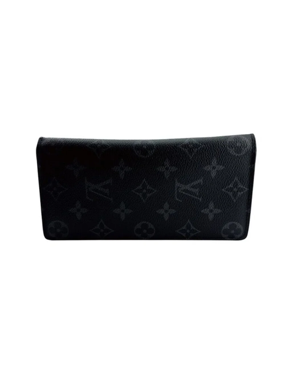 Louis Vuitton Bifold Portefeuille Brazza Monogram Eclipse Wallet